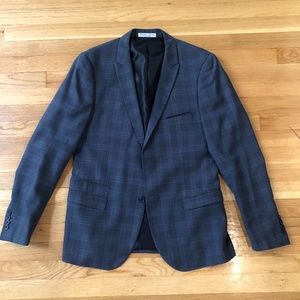 Paisley & Gray Navy Slim Fit Blazer 40R